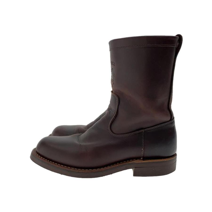 CHIPPEWA◇エンジニアブーツ/US7.5/BRD/レザー/91095 : 2327275246321 