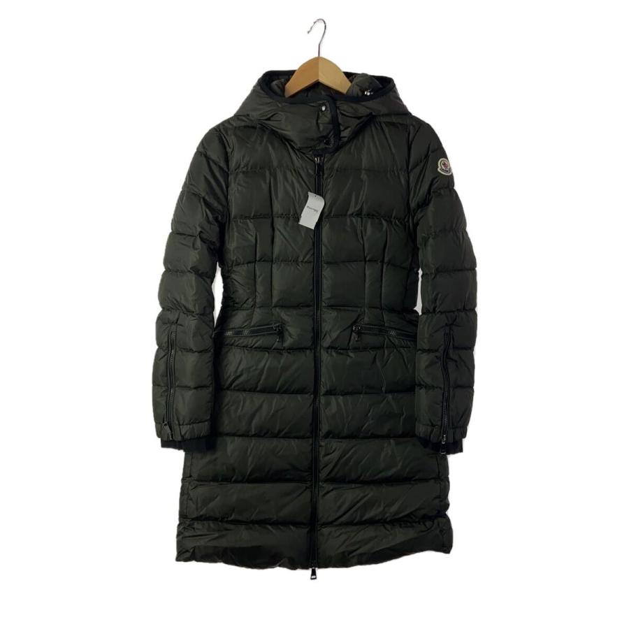 モンクレール　BETULONG カーキ　サイズ1 MONCLER◇BETULONG/ロングダウンジャケット/1/ナイロン/カーキ