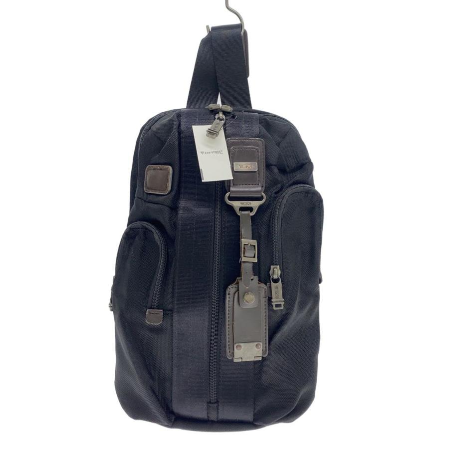 TUMI◇ショルダーバッグ/--/BLK/無地/22318DH : セカンドストリート