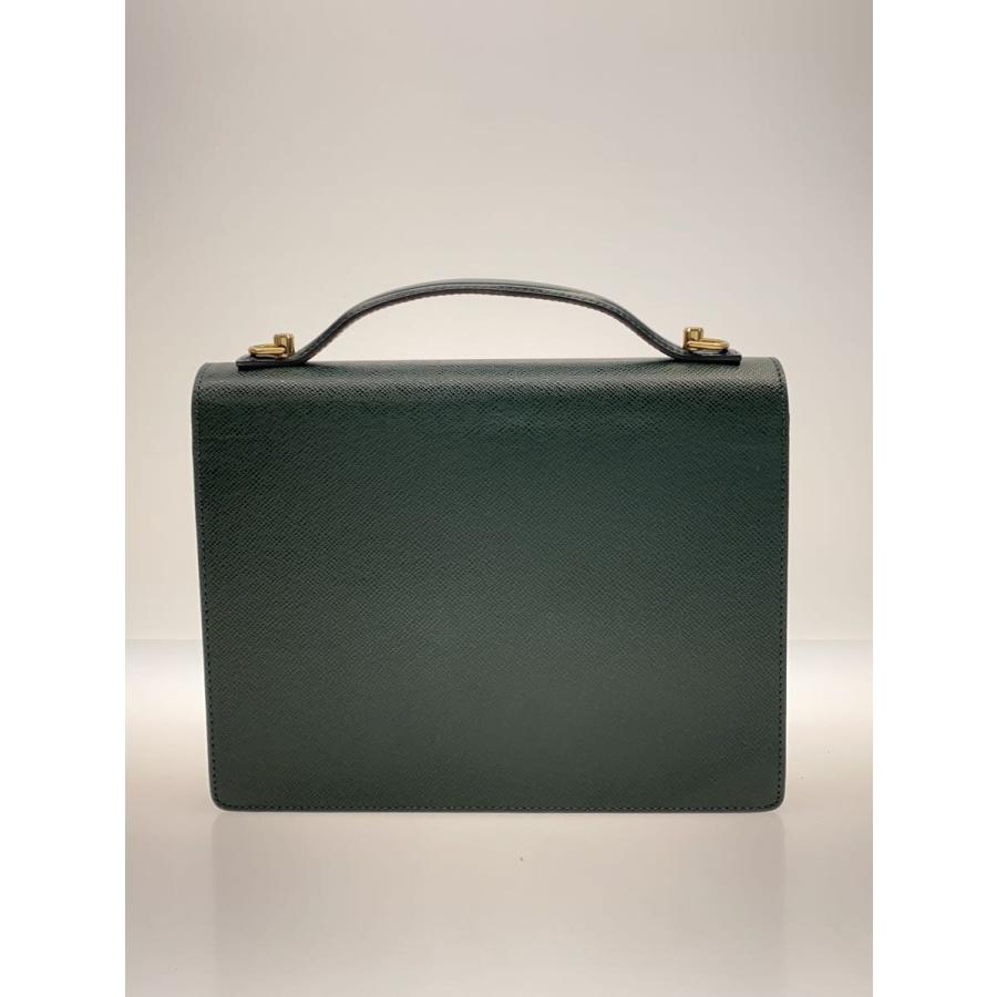 LOUIS VUITTON◇モンソー28_タイガ_SPオーダー/レザー/GRN : セカンド 