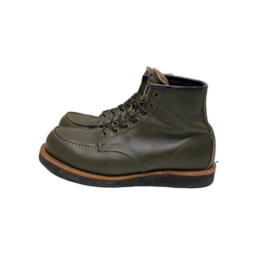 RED WING◇レースアップブーツ/26.5cm/KHK/8828 : セカンドストリート 