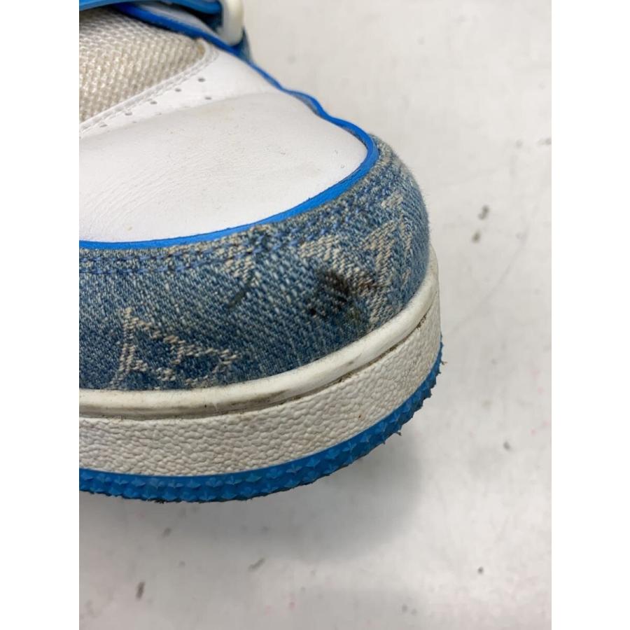 LOUIS VUITTON◆ローカットスニーカー/UK8/BLU/1A9ZI7//の画像