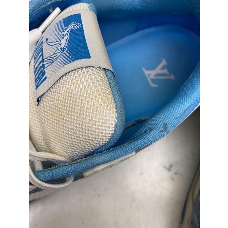 LOUIS VUITTON◆ローカットスニーカー/UK8/BLU/1A9ZI7//の画像