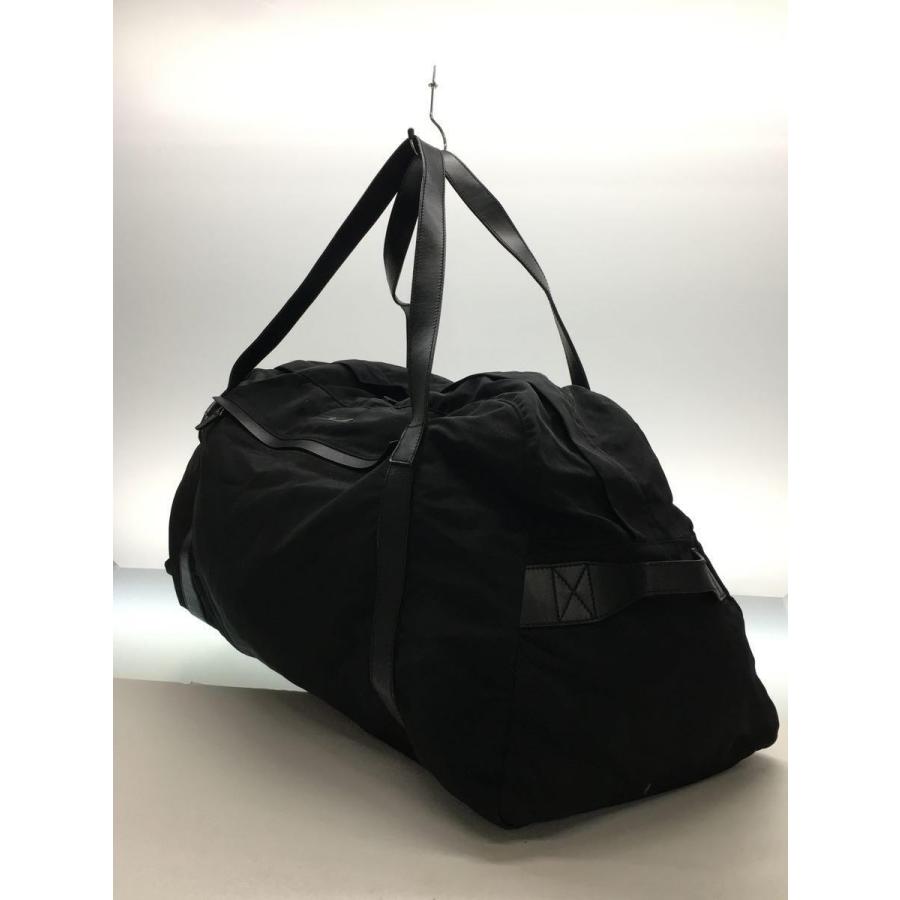 GUCCI◇グッチ/ボストンバッグ/ナイロン/BLK/無地/012.0407 GUCCI◇グッチ/ボストンバッグ/ナイロン/BLK/無地/012.0407