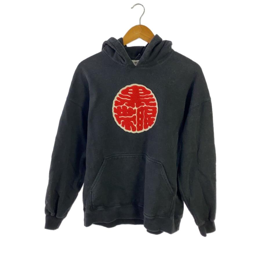 THE BLACK EYE PATCH◇パーカー/L/コットン/BLK/KAMON HOODIE/黒眼帯 