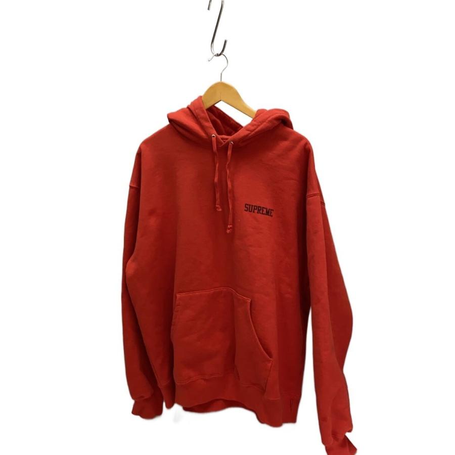 SUPREME パーカー 赤 XL Supreme◇パーカー/XL/コットン/RED/無地 