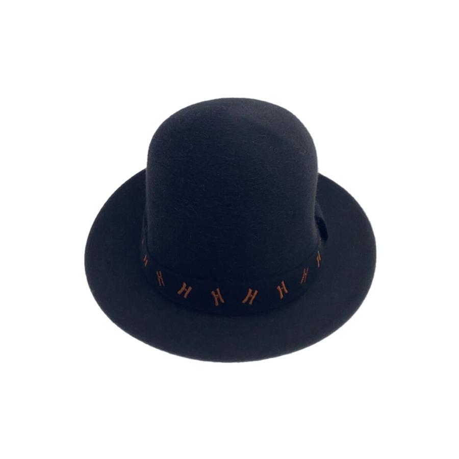 HERMES◇ハット/--/BLK/レディース : セカンドストリートYahoo!店