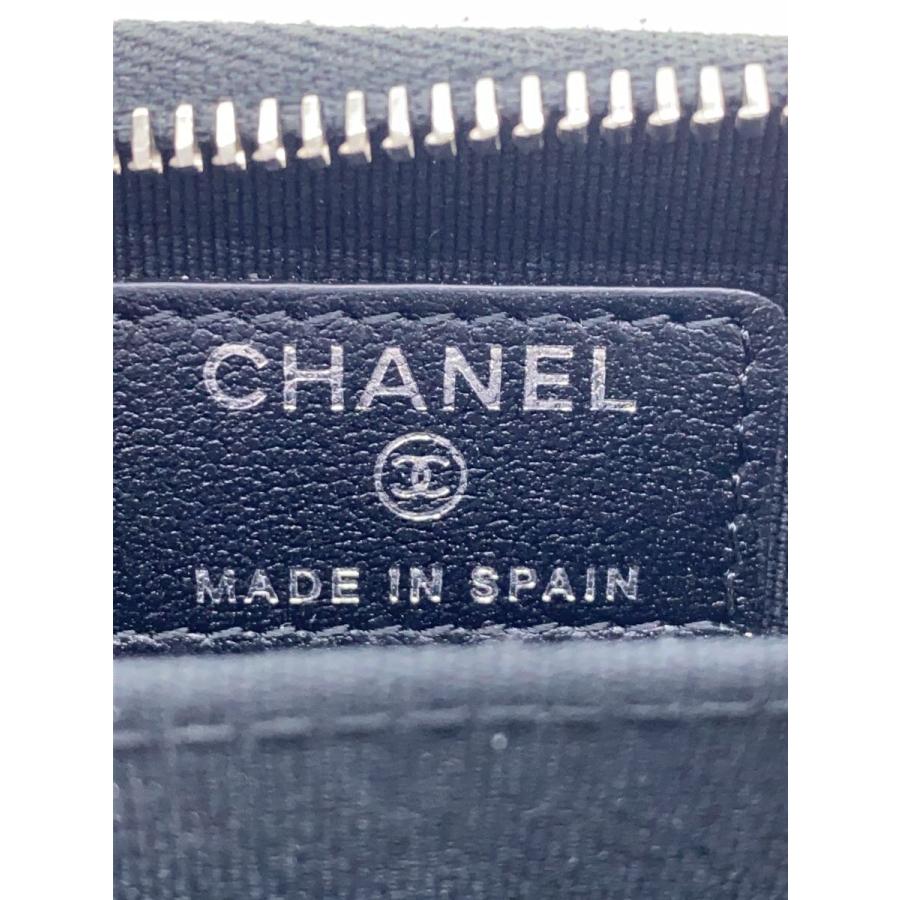 CHANEL◇コインケース/羊革/BLK/無地/レディース/AP4193 : セカンド 