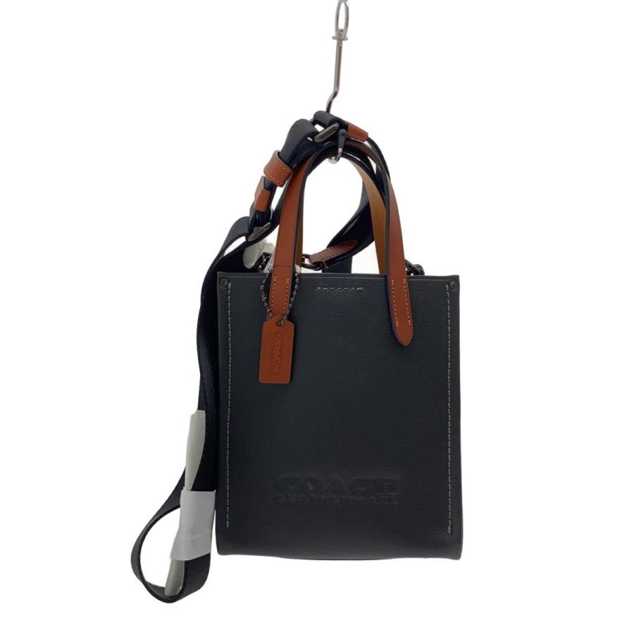 COACH ブラックレザー バッグ COACH◇ショルダーバッグ/レザー/BLK/CZ214 : セカンドストリートYahoo