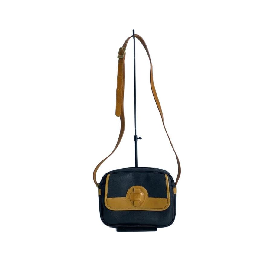 Courreges◇ショルダーバッグ/レザー/BLK : セカンドストリートYahoo