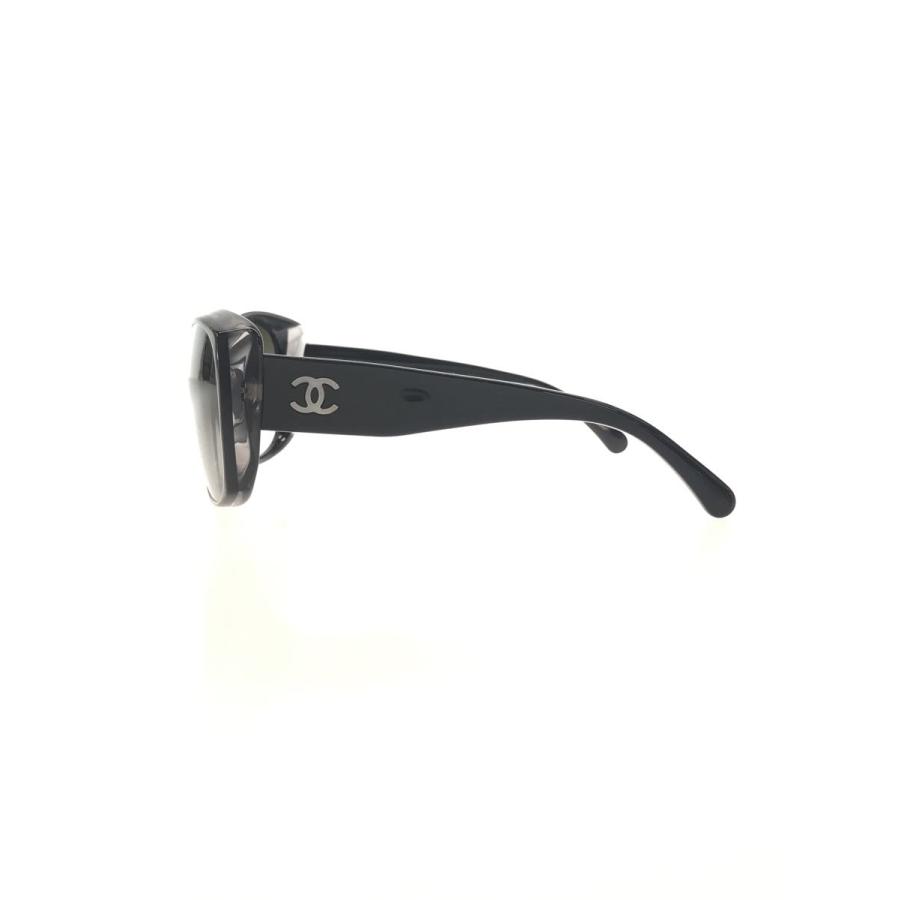 CHANEL シャネル サングラス ココマーク ブラック　ウェリントン CHANEL シャネル サングラス ブラック ココマーク ウェリントン型