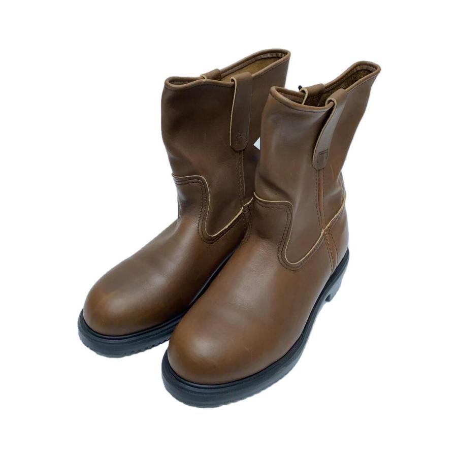 RED WING◆穴有/ペコスブーツ/ブーツ/BRW/レザー/8242/USA製/ANSIZ41PT91/レッドウィング｜ssol-shopping｜02