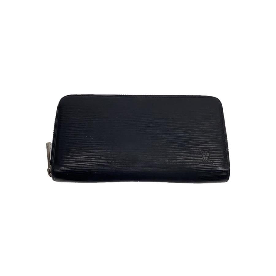 ジッピーウォレント LOUIS VUITTONルイヴ仆トン エピレザー LOUIS VUITTON◇ジッピー・ウォレット_エピ_BLK/レザー/BLK/メンズ