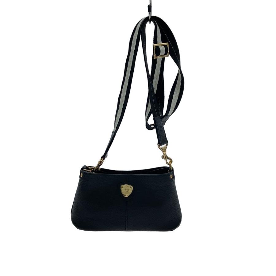 ATAO◇ショルダーバッグ/レザー/BLK/無地/chivy ブラック : セカンド