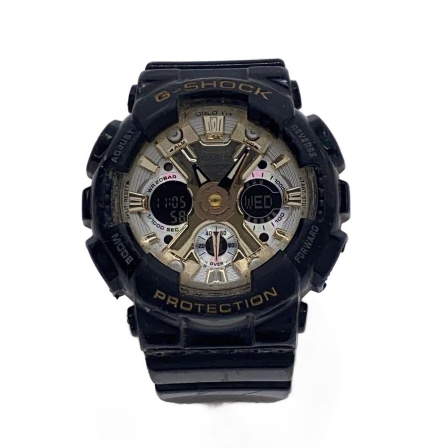 CASIO◇クォーツ腕時計_G-SHOCK/デジタル/ラバー/SLV/BLK/SS 【公式通販】