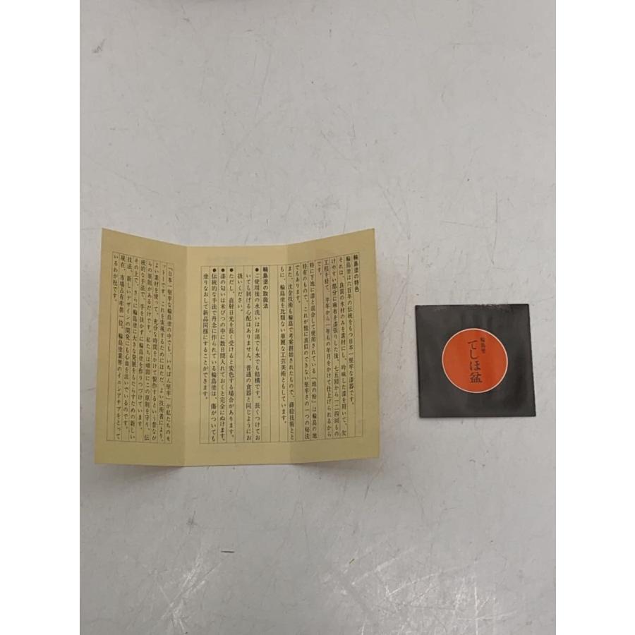 輪島塗(輪島漆器)◇皿/てしほ盆/2枚/大向洲堂/黒/赤/漆器/うるし
