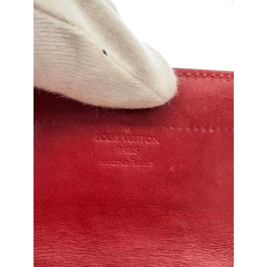 LOUIS VUITTON◇ポルト・フォイユ・サラ_モノグラム・ヴェルニ