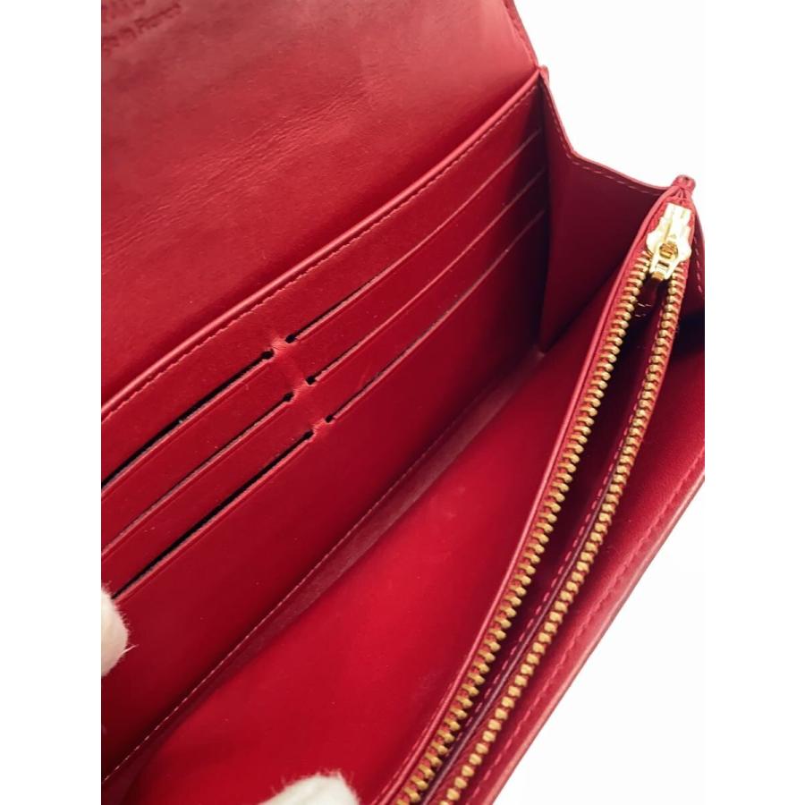LOUIS VUITTON◇ポルト・フォイユ・サラ_モノグラム・ヴェルニ