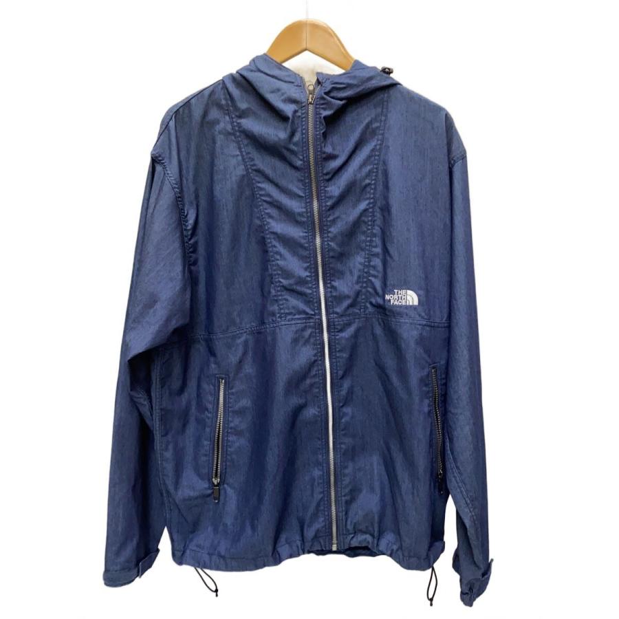 THE NORTH FACE◇NYLON DENIM COMPACT JACKET_ナイロンデニム
