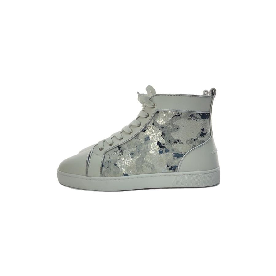 Christian Louboutin◇24ss/ハイカットスニーカー/42.5/SLV  