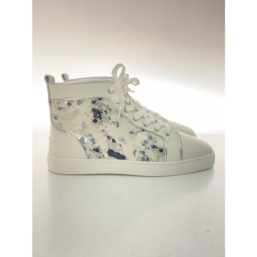 Christian Louboutin◇24ss/ハイカットスニーカー/42.5/SLV  