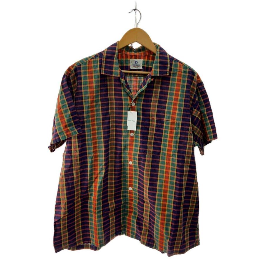 まさる　50s Van Heusen ボーリングシャツ Van Heusen◇50S/オープンカラーシャツ/半袖開襟シャツ/ボックス