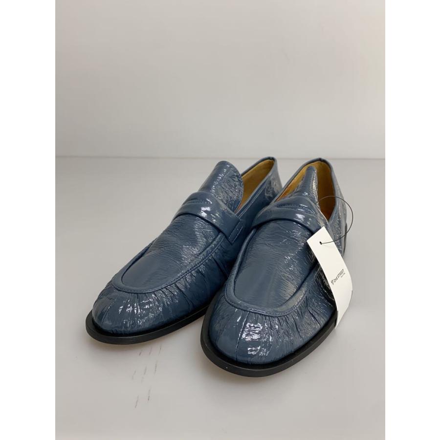 HENRI EN VARGO/ローファー/37.5/BLU : セカンドストリートYahoo!店 