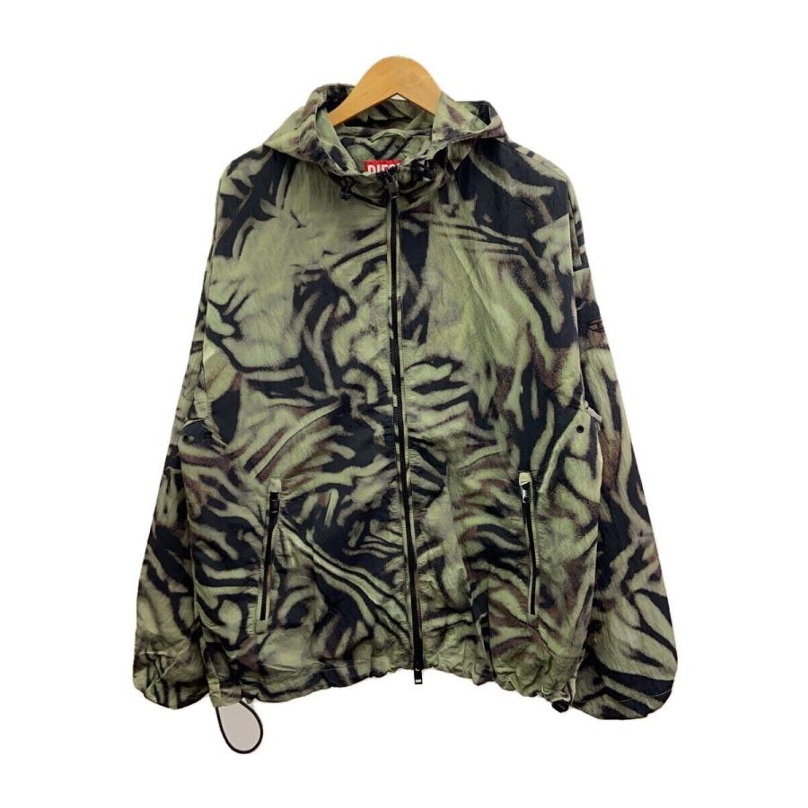 DIESEL◇24SS/J-leopold-zeebea/ナイロンジャケット/48/ナイロン/KHK 