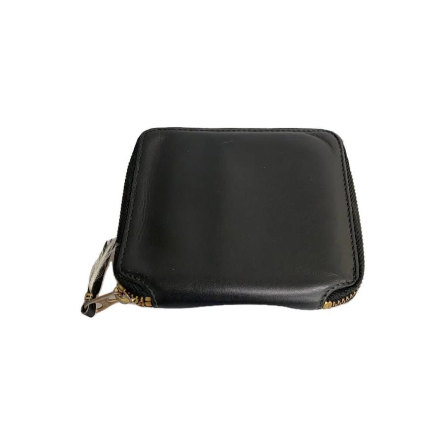 コムデギャルソン 財布 ラウンドジップ COMME des GARÇONS Wallet COMME des GARCONS◇ラウンドジップ/2つ折り財布/レザー/BLK