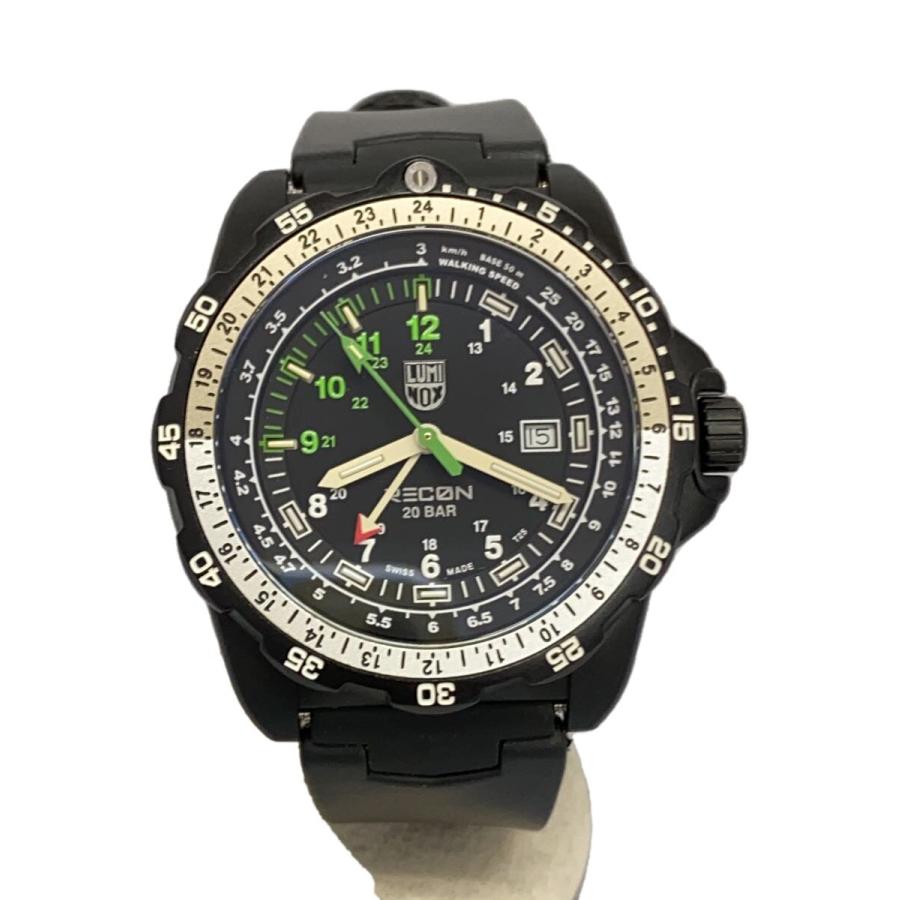 LUMINOX◇クォーツ腕時計/アナログ/--/BLK/BLK/3740-1gbq LUMINOX