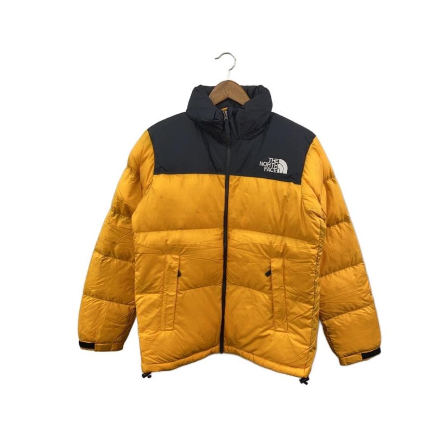 THE NORTH FACE / ダウンジャケット/XL/ナイロン/YLW/無地/ND91841 THE NORTH FACE◇ヌプシ/ダウンジャケット/L/ナイロン/YLW/ND91841