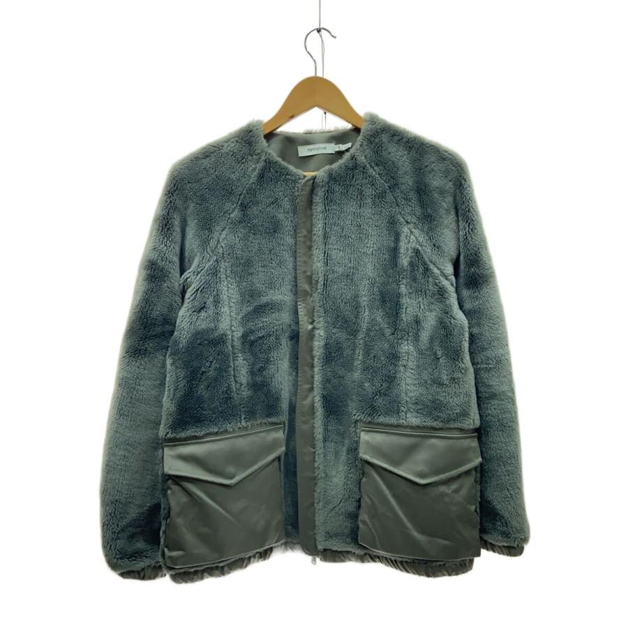 美品 nonnative  TROOPER CARDIGAN フリースジャケット nonnative◇TROOPER CARDIGAN ACRYL HIGH PILE/フリースジャケット/1