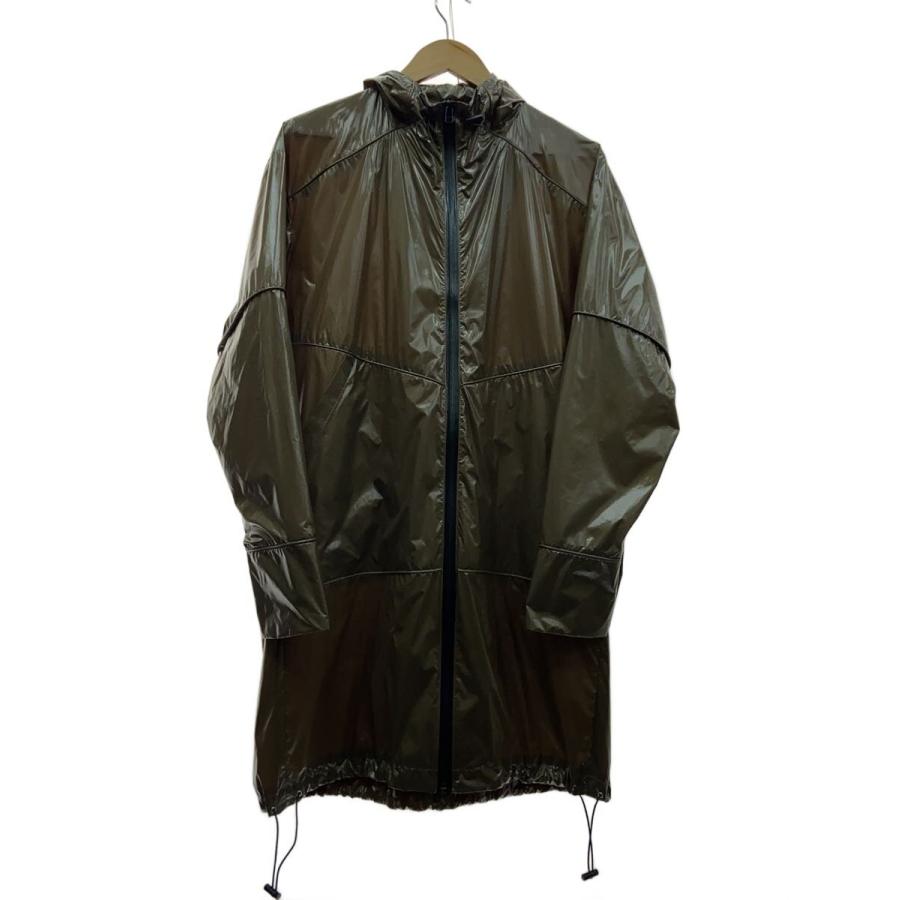 OMAR AFRIDI◇23AW/Long Sienna Erupt Parka/44/ナイロン/KHK