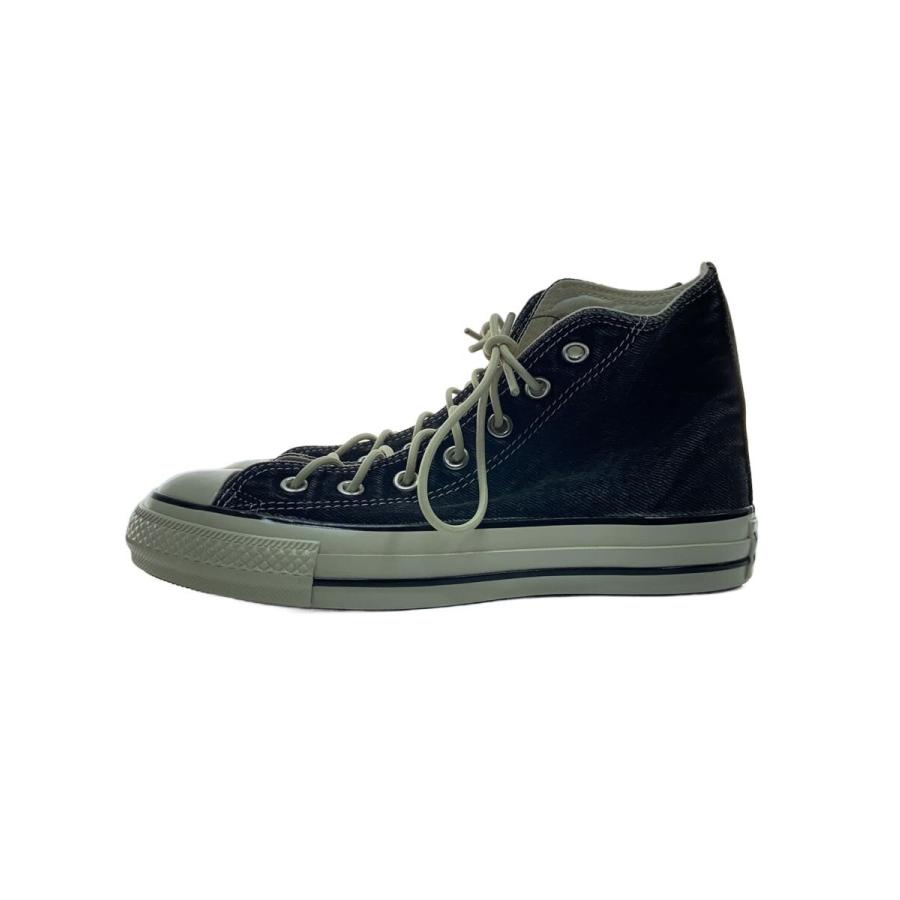 CONVERSE◇ALL STAR US AGEDDENIM HI/ハイカットスニーカー/24cm/BLK 