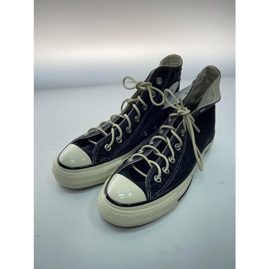 CONVERSE◇ALL STAR US AGEDDENIM HI/ハイカットスニーカー/24cm/BLK 