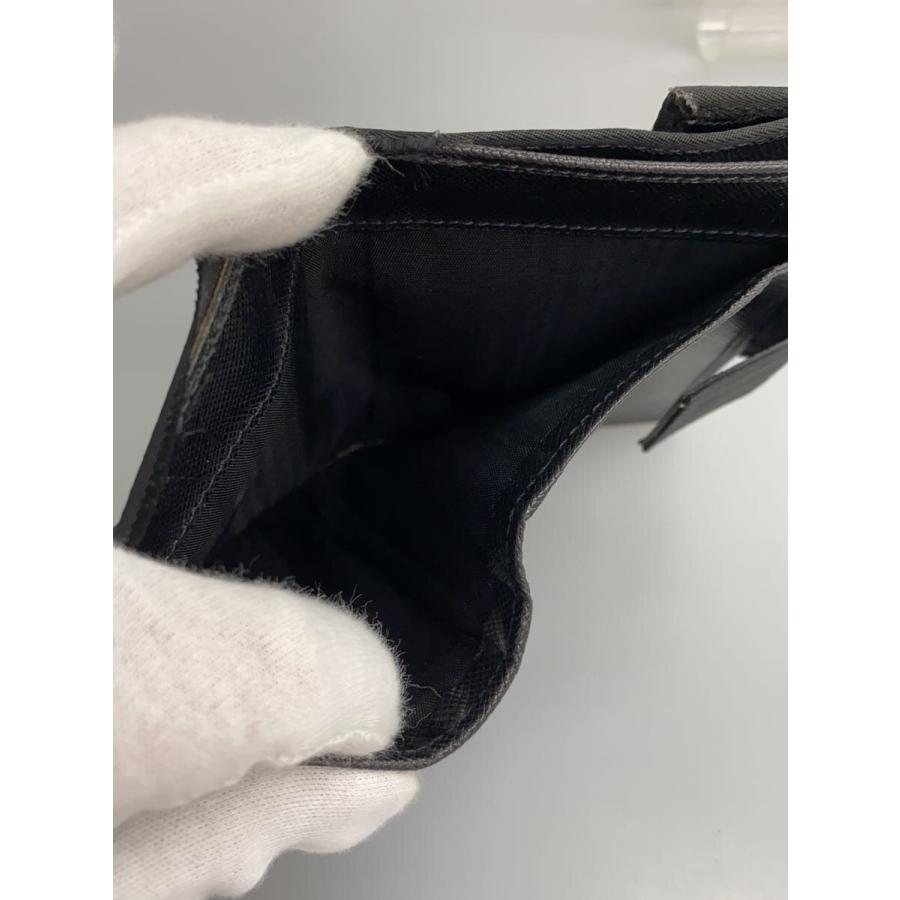 PRADA◇2つ折り財布/ナイロン/BLK/メンズ// : セカンドストリートYahoo