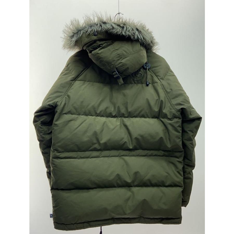 STUSSY◇N-3B/ダウンジャケット/M/ナイロン/KHK : セカンドストリート