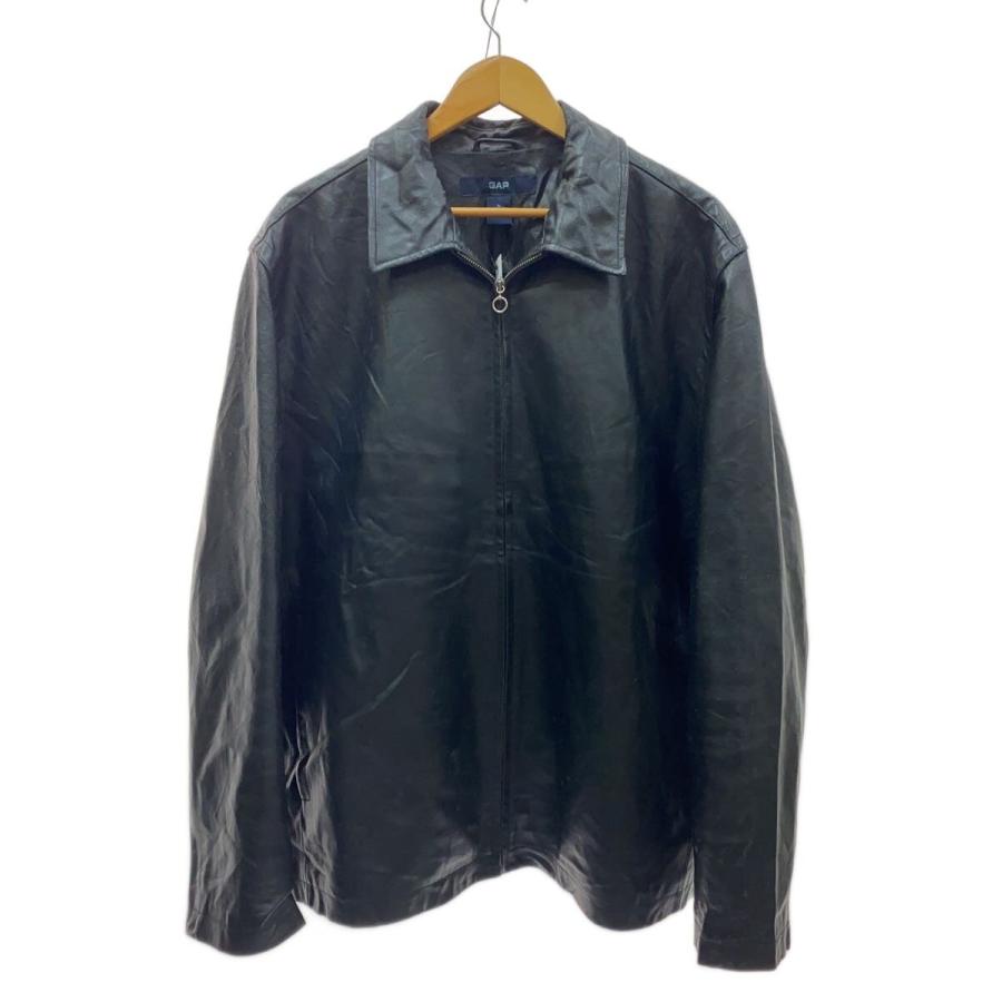 GAP◇00s/OLDGAP/レザージャケット・ブルゾン/L/牛革/BLK/SB2-2002