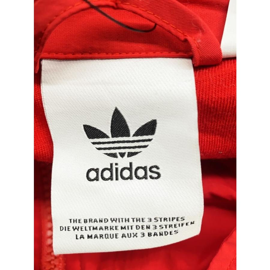 adidas◇ナイロンジャケット/XXL/ナイロン/RED/無地/IT2495 : セカンド