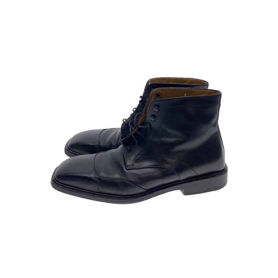 LOUIS VUITTON◇レースアップブーツ/スクエアトゥ/UK7/BLK : セカンド