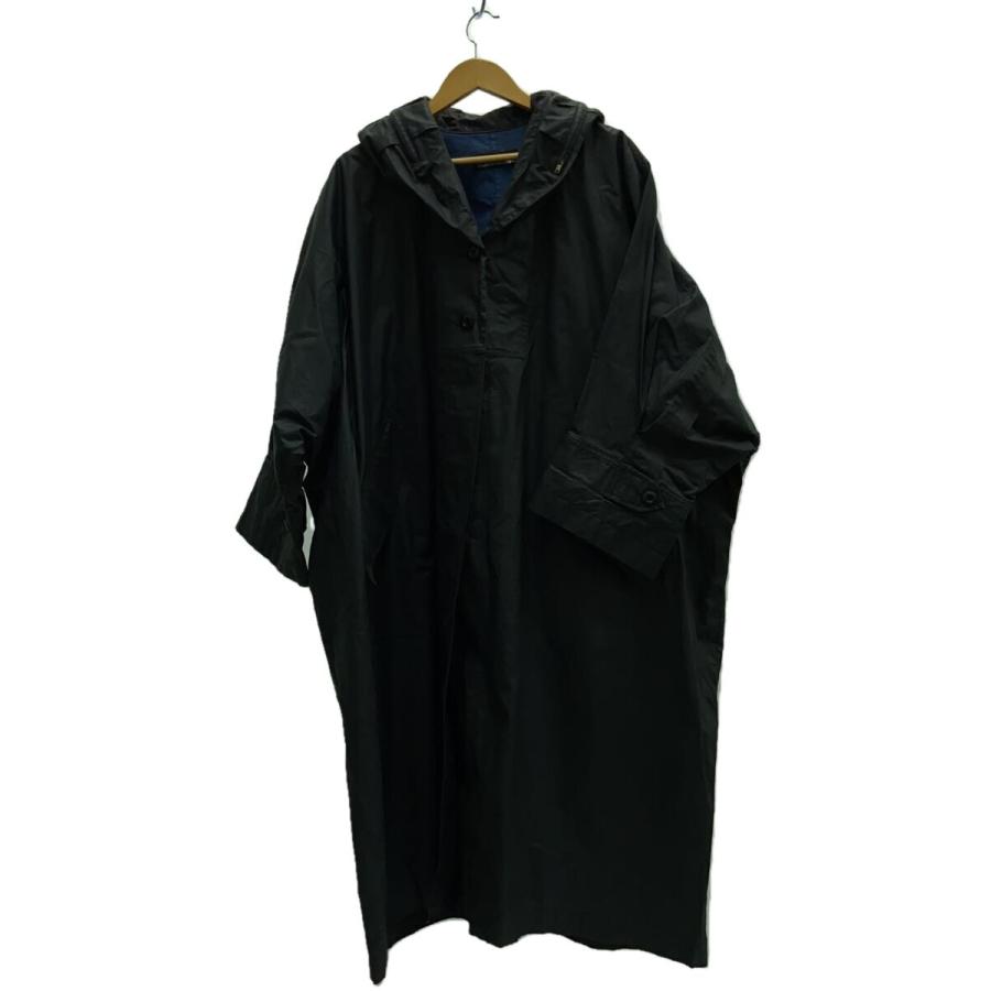 ISSEY MIYAKE◇90s/PERMANENTE/イカコート/M/コットン/BLK/無地