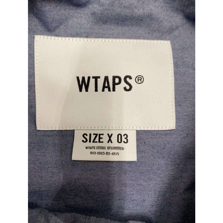 WTAPS◇25SS/NYCO BROADCLOTH CORDURA/長袖シャツ/3/コットン/252TQDT