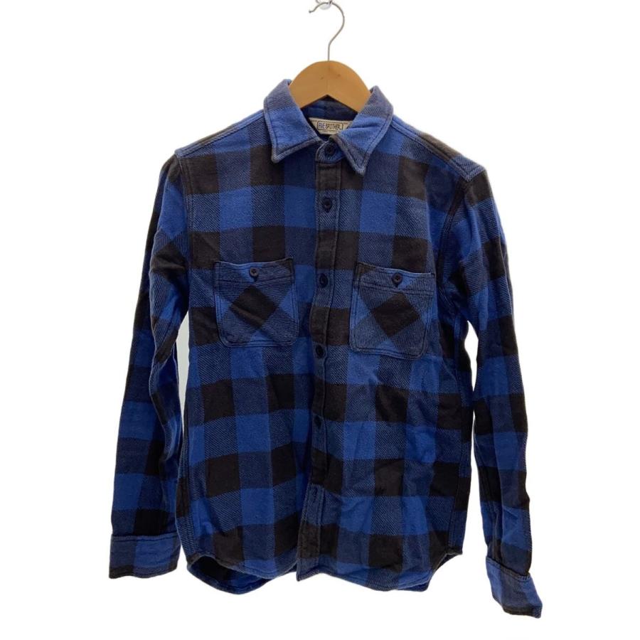 FIVE BROTHER◇70-80s/バッファアローチェックシャツ/ネルシャツ/M