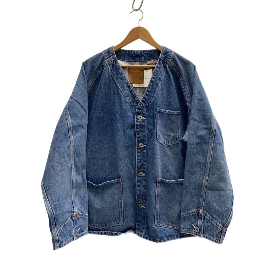 Levi's◇UNION ENGINEER/ノーカラージャケット/カーディガン/XL/デニム