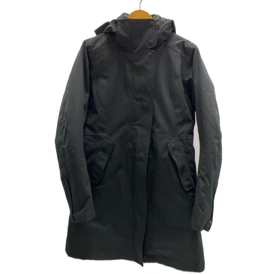 patagonia◇ロングダウンジャケット/ライナー付属/S/ポリエステル/BLK