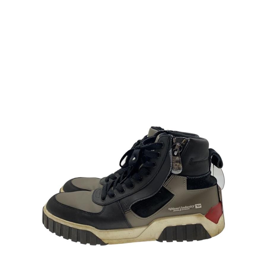 DIESEL◇ハイカットスニーカー/27cm/GRY/S-RUA MID SK// : セカンド
