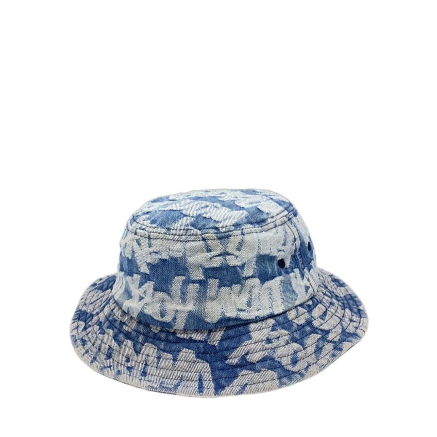 supreme fat tip バケハ シュプリーム バケットハット Supreme◇22ss/Fat Tip Jacquard Denim/バケットハット/コットン/IDG