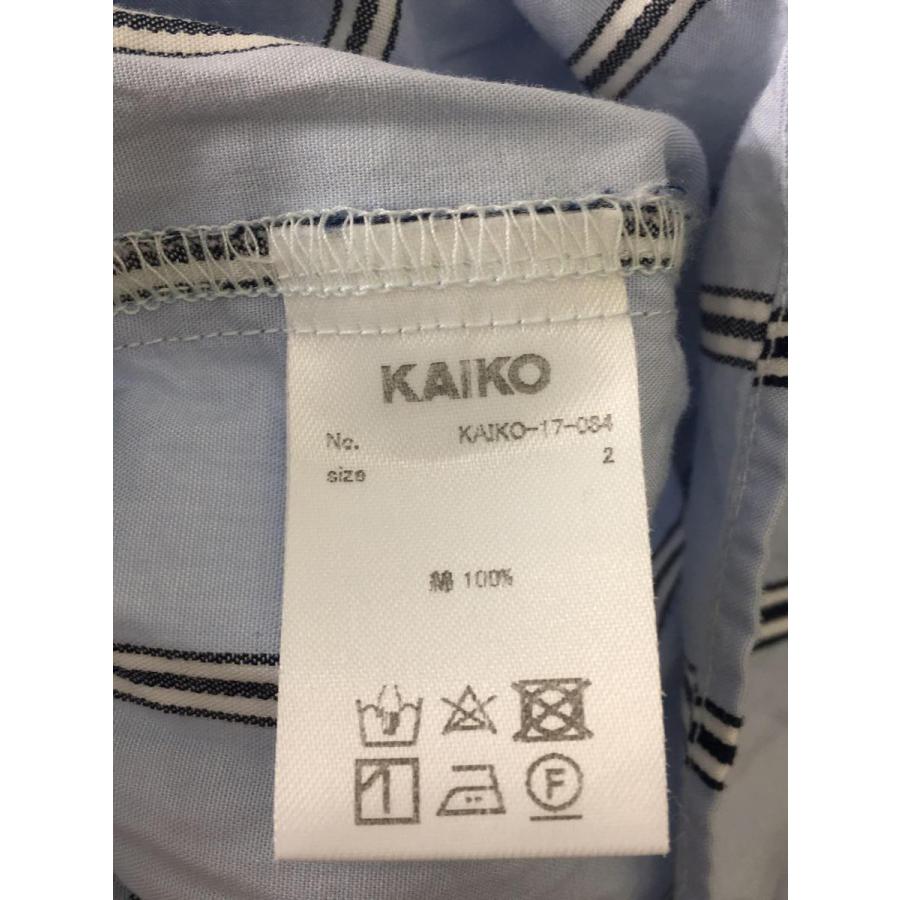 KAIKO◆長袖シャツ/2/コットン/BLU/ストライプ/KAIK-17-034｜ssol-shopping｜04