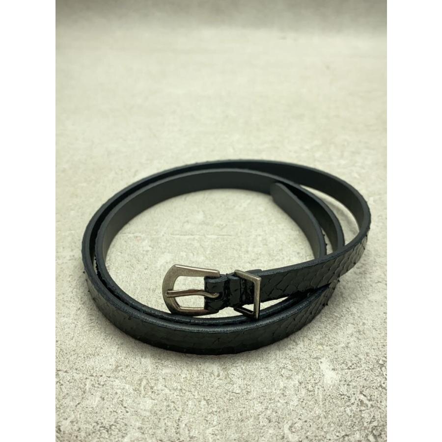 SAINT LAURENT◇ナローベルト/ブラック/レディース/669474 : セカンド