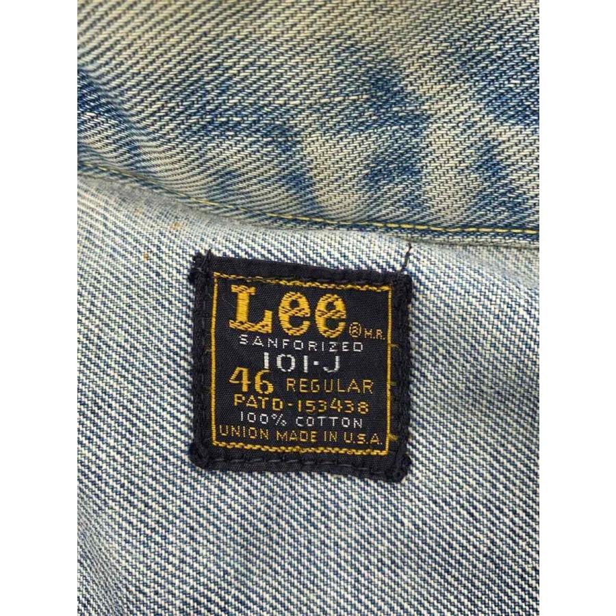 Lee◇60s/101-J/Gジャン/46/コットン/インディゴ/